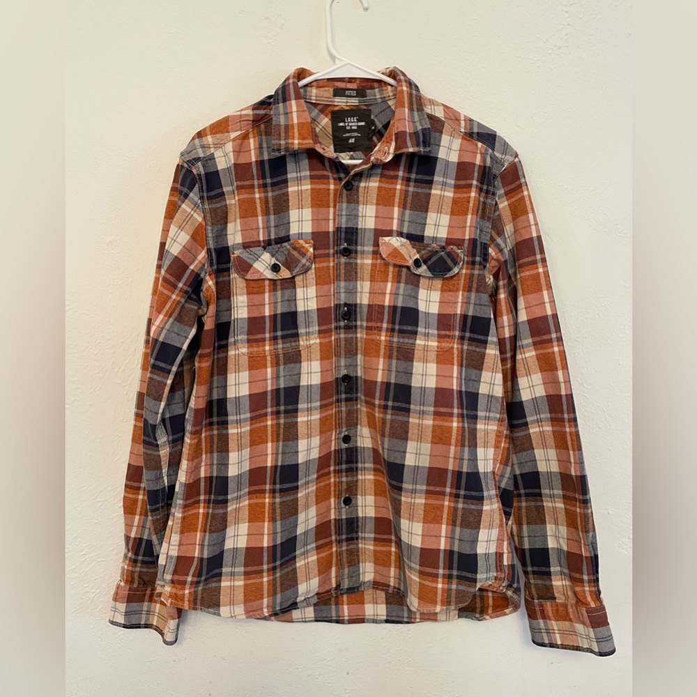 H&M plaid flannel